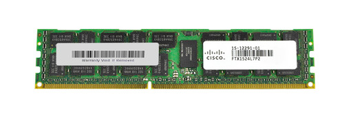 15-12291-01-RF - Cisco 8GB DDR3-1333MHz PC3-10600 ECC Registered Memory