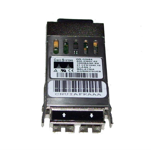 800-23857-02-RF - Cisco 1000Base-SX Fiber GBIC Transceiver