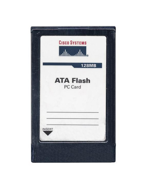 MEM-RSP16-FLD128M - Cisco 128MB PCMCIA ATA Flash Memory Card