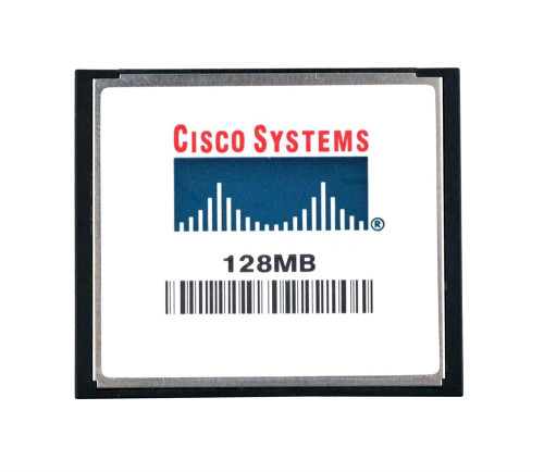 MEM1841-64U128CF-RF - Cisco 128MB CompactFlash Memory Card
