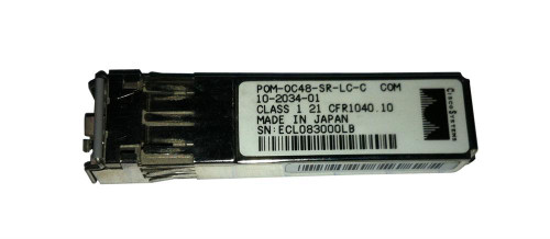 POM-OC48-SR-LC-C - Cisco 2.5Gbps OC-48 SR 1310nm LC SFP Transceiver