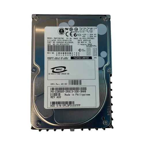 03R685 - Dell 36GB 10K Ultra320 SCSI 3.5" HDD