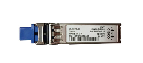 10-1970-01= - Cisco 622Mb/s OC-12 Single-Mode 2km 1310nm LC SFP Transceiver