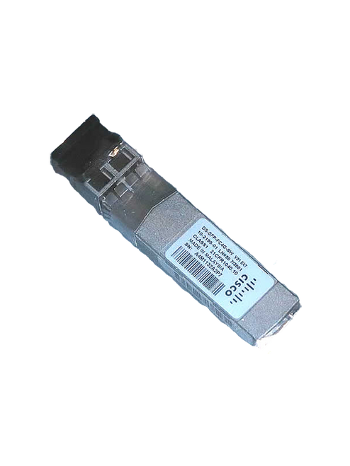 DS-SFP-FC4G-SW= - Cisco 4Gbps Multi-mode Fiber Short Wave Fibre Channel 300m 850nm Duplex LC Connector SFP Transceiver Module