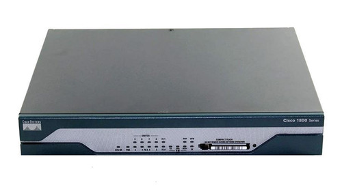 CISCO1812/K9= - Cisco Dual Ethernet Security Router ISDN S/T Backup