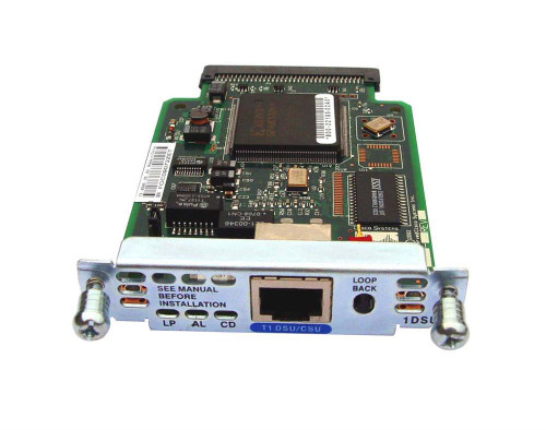 WIC-1DSU-T1-V2-RF - Cisco 1 Port T1 1.5Mbps DSU/CSU WAN Interface Card