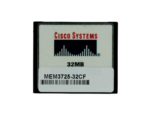 MEM3725-32CF= - Cisco 32MB CompactFlash Memory Card