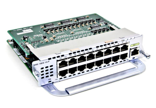NME-16ES-1G-P-RF - Cisco 16-Port 10/100 PoE + 1 GbE Router Module
