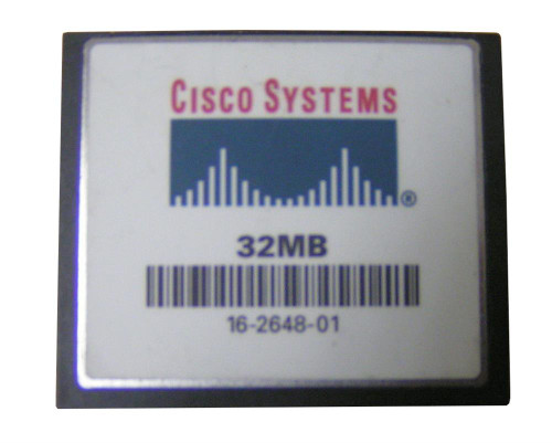 16-2648-01= - Cisco 32MB CompactFlash Memory Card