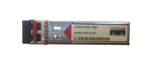 CWDM-SFP-1590-RGD - Cisco 1Gbps 1000Base-CWDM 80km 1590nm LC SFP Transceiver
