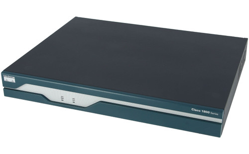 CISCO1801/K9 - Cisco 1801 Integrated Services ADSL POTS Firewall Router