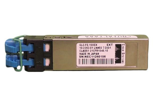 GLC-FE-100EX= - Cisco 100Mb 100Base-BX-D 40Km 1310nm LC SFP Transceiver