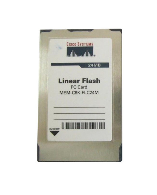 MEM-C6K-FLC24M - Cisco 24MB Flash Memory Card