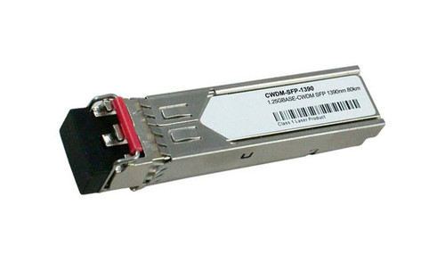CWDM-SFP-1390 - Cisco 1Gbps 1000Base-CWDM 80km 1390nm Duplex LC SFP Transceiver
