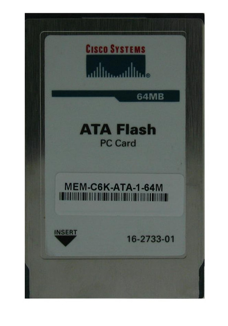 MEM-C6K-ATA-1-64M-RF - Cisco 64MB PCMCIA ATA Flash Memory