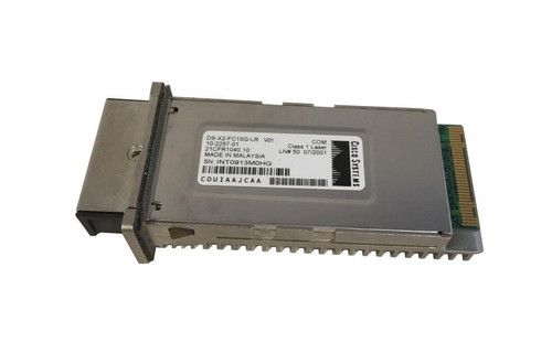 DS-X2-FC10G-LR - Cisco 10Gbps 10GBase-LR Single-Mode 10km SC X2 Transceiver