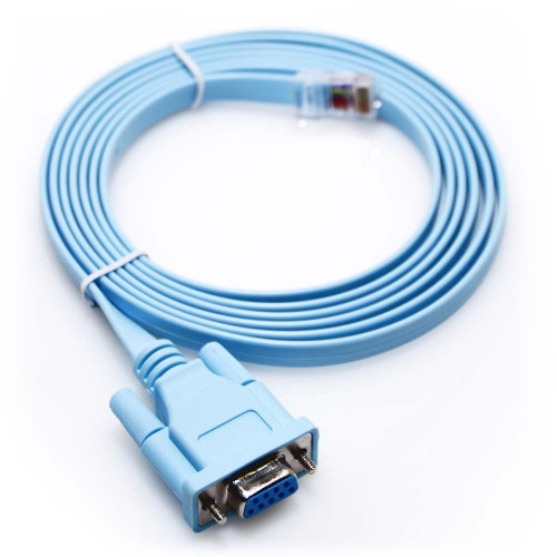 CAB-CONSOLE-RJ45 - Cisco Console Cable 6Ft With Rj45 And Db9F