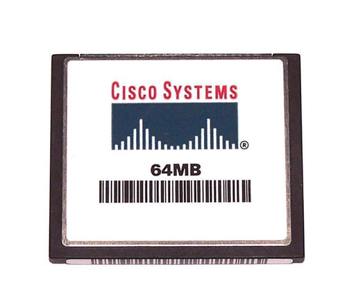 MEM-C4K-FLD64M= - Cisco 64MB CompactFlash Memory Card