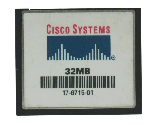 17-6715-01-RF - Cisco 32MB Flash Memory Card for Network Router