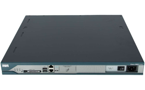 CISCO2811 - Cisco 2-Port 10/100Base-TX 9-Slot 1U Rack Router