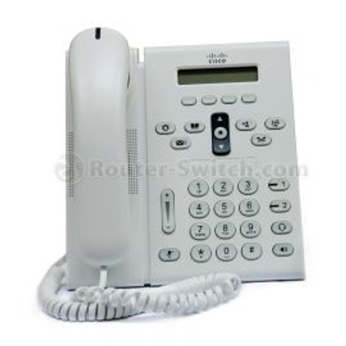 CP-6921-W-K9-RF - Cisco 6900 Ip Phone Uc Phone 6921 Arctic White Standard Handset