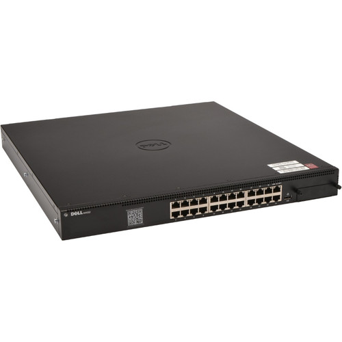 468-3556 - Dell 24-Port SFP+ 10GBase-T Layer 3 Network Switch