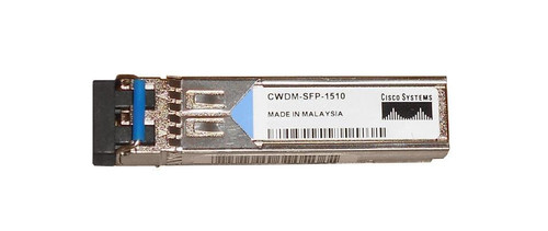 CWDM-SFP-1510-RGD= - Cisco 1Gbps 1000Base-CWDM 80Km 1510nm LC SFP Transceiver