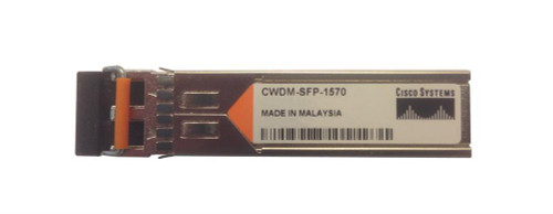 CWDM-SFP-1570/NS= - Cisco 1Gbps CWDM 1570nm 80km LC SFP Transceiver