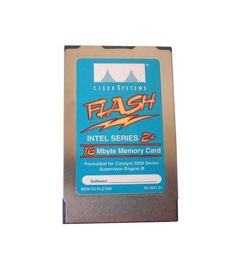 MEM-RSM-FLC16M-RF - Cisco 16MB Flash Memory Card