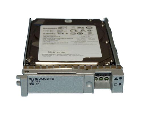 UCS-HDD900GI2F106= - Cisco 900GB 10000RPM SAS 6Gb/s 2.5" HDD