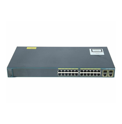 WS-C2960-24TC-L-RF - Cisco Catalyst Switch 2960-24Tc Layer 2 - 24 X 10/100 Ports - 2 X T/Sfp - Lan Base Image - Managed