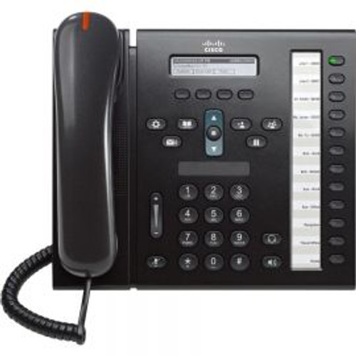 CP-6961-CL-K9 - Cisco 6900 Ip Phone Uc Phone 6961 Charcoal Slimline Handset