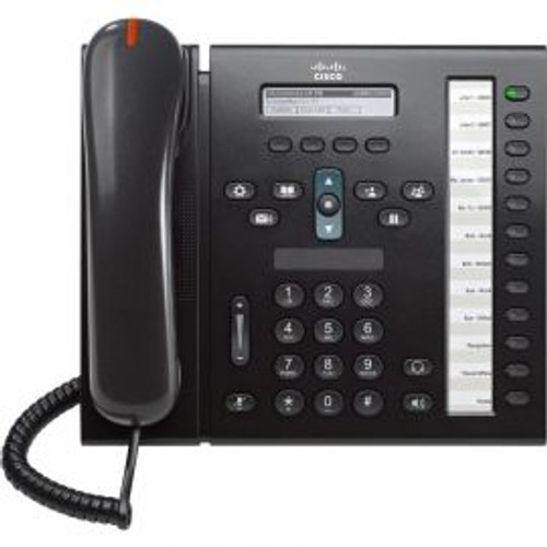 CP-6961-CL-K9-RF - Cisco 6900 Ip Phone Uc Phone 6961 Charcoal Slimline Handset