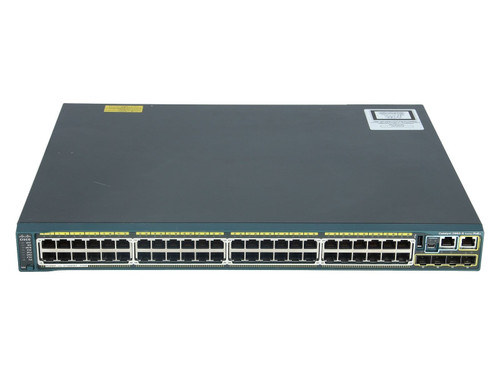 WS-C2960S-F48TS-L - Cisco 48-Port Fast Ethernet 4 SFP Layer2 Switch