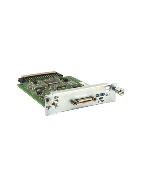 HWIC-1T - Cisco 1-Port Serial WAN Interface Card 1 x Asynchronous/Synchronous Serial WAN HWIC