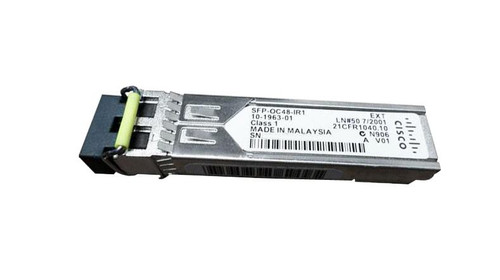 SFP-OC48-IR1= - Cisco 2.5Gb/s OC-48c Single-mode 1310nm 15km LC SFP Transceiver