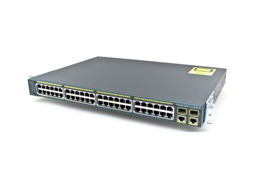 WS-C2960-48PST-L-RF - Cisco Catalyst Switch 2960-48Pst Layer 2 - 48 X 10/100 Poe Ports - 2 X 1000Bt - 2 X Sfp - Lan Base Image - Managed