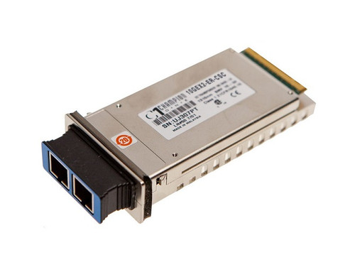 X2-10GB-ER= - Cisco 10Gbps 10GBase-ER Single-Mode Fiber 40km 1550nm Duplex SC Connector X2 Transceiver Module