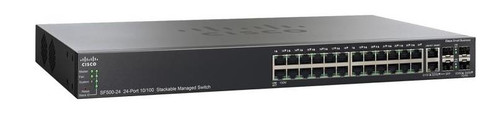 SF500-24 - Cisco 24-Port 10/100 Stackable Managed Switch