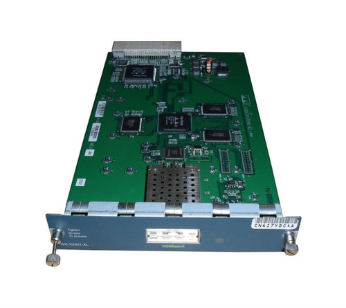 WS-X2931-XL - Cisco 1-Port 1000BASE-LX Gigabit Fiber Network Card
