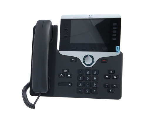 CP-8841-3PCC-K9-RF - Cisco 8841 - Ip Phone - Black - Silver - Wired Handset - Desk/Wall - Digital - 12.7 Cm (5") ( )