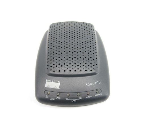 CISCO678-2= - Cisco 678 10/100Mbps Ethernet Adsl Router support Power Adapter