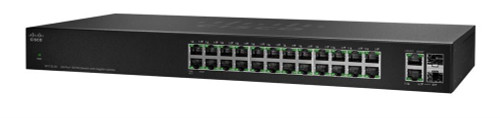 SF112-24 - Cisco 24-Port Gigabit 2 Combo SFP Unmanaged Switch