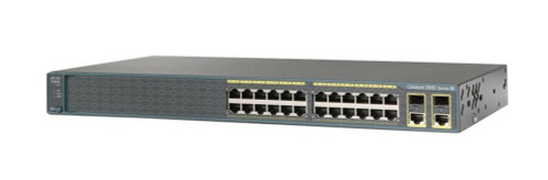 WS-C2960-24TC-S= - Cisco 24-Port 10/100 + 2 T/SFP Network Switch
