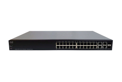 SF300-24PP - Cisco Ethernet Switch 24 Network 2 Network 2 Expansion Sl