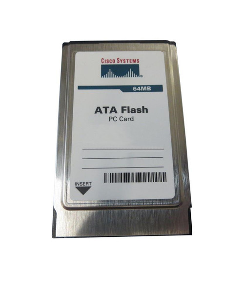 MEM-12KRP-FD64M/R-RF - Cisco 64MB PCMCIA ATA Flash Disk