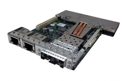 540-BBFF - Dell Quad-Port 10GbE 1GbE PCIe 2.0 SFP Network Adapter