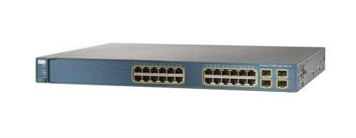 WS-C3560G-24PS-S= - Cisco 24-Port PoE 4 SFP Layer 3 Network Switch