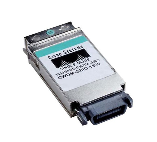 CWDM-GBIC-1530-RF - Cisco 1Gbps 1000Base-ZX CWDM 80km 1530nm GBIC Transceiver