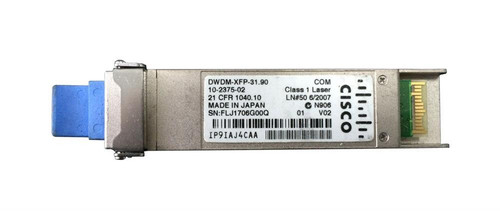 DWDM-XFP-31.90 - Cisco 10Gb DWDM Single-Mode 80km 1531.90nm XFP Transceiver